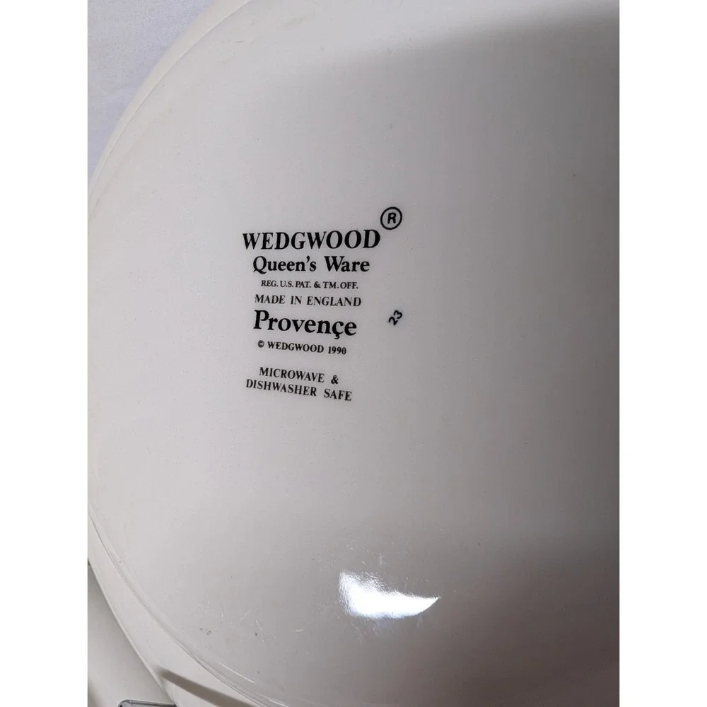 Wedgewood Queensware Provence Rimmed Soup bowls Set Of 3